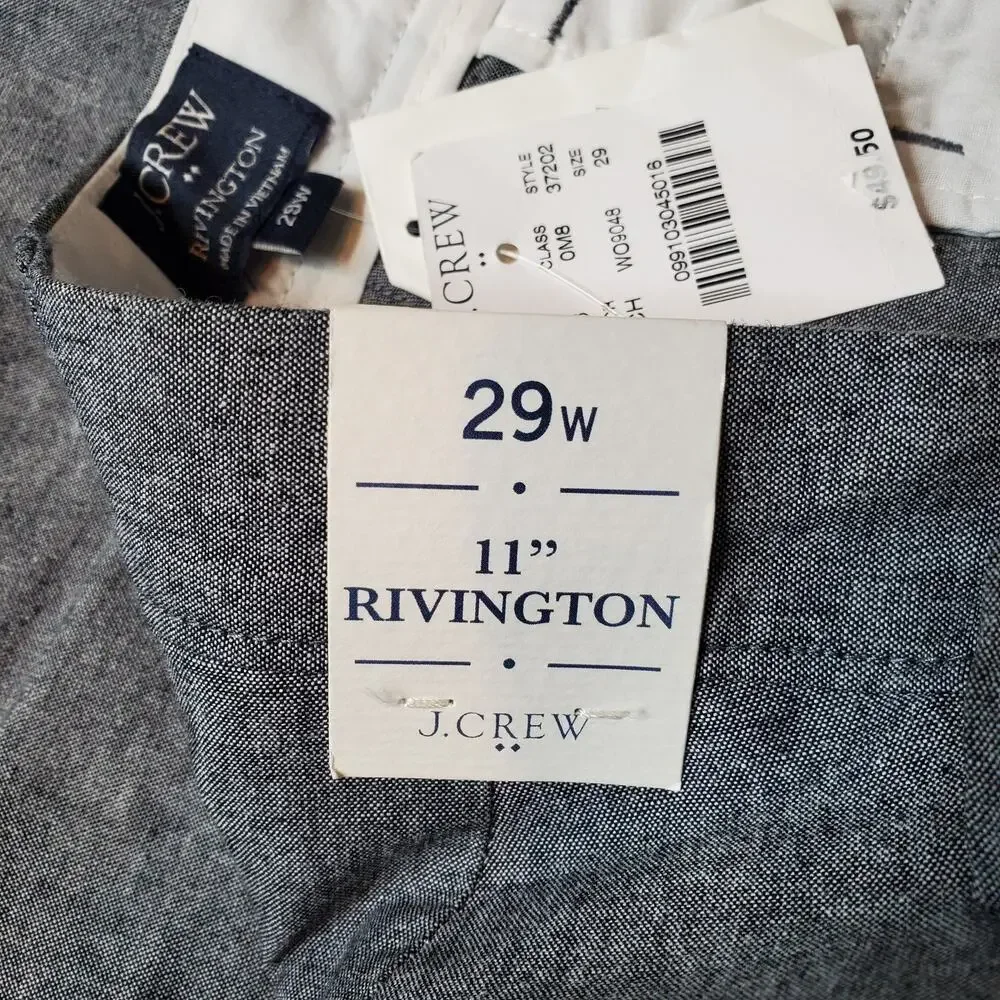 J. Crew Mens Size 29 NWT 11